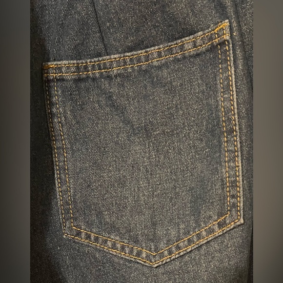 NWOT LUNE Plus Size Button Fly Wide Leg Loose Casual Jeans - size 16(2X) - Picture 5 of 9